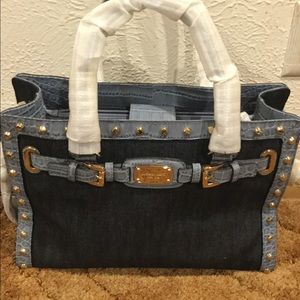 Authentic Michael Kors Blue Jean Purse🔥 “SOLD”